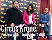 Circus Krone 3. Winterspielzeit 2020: „Krone liebt München“ ist der Programmtitel des dritten Programmes der 101. Wintersaison vom 01.03.-05.04.2020. Preview (©Foto: Martin Schmitz)
